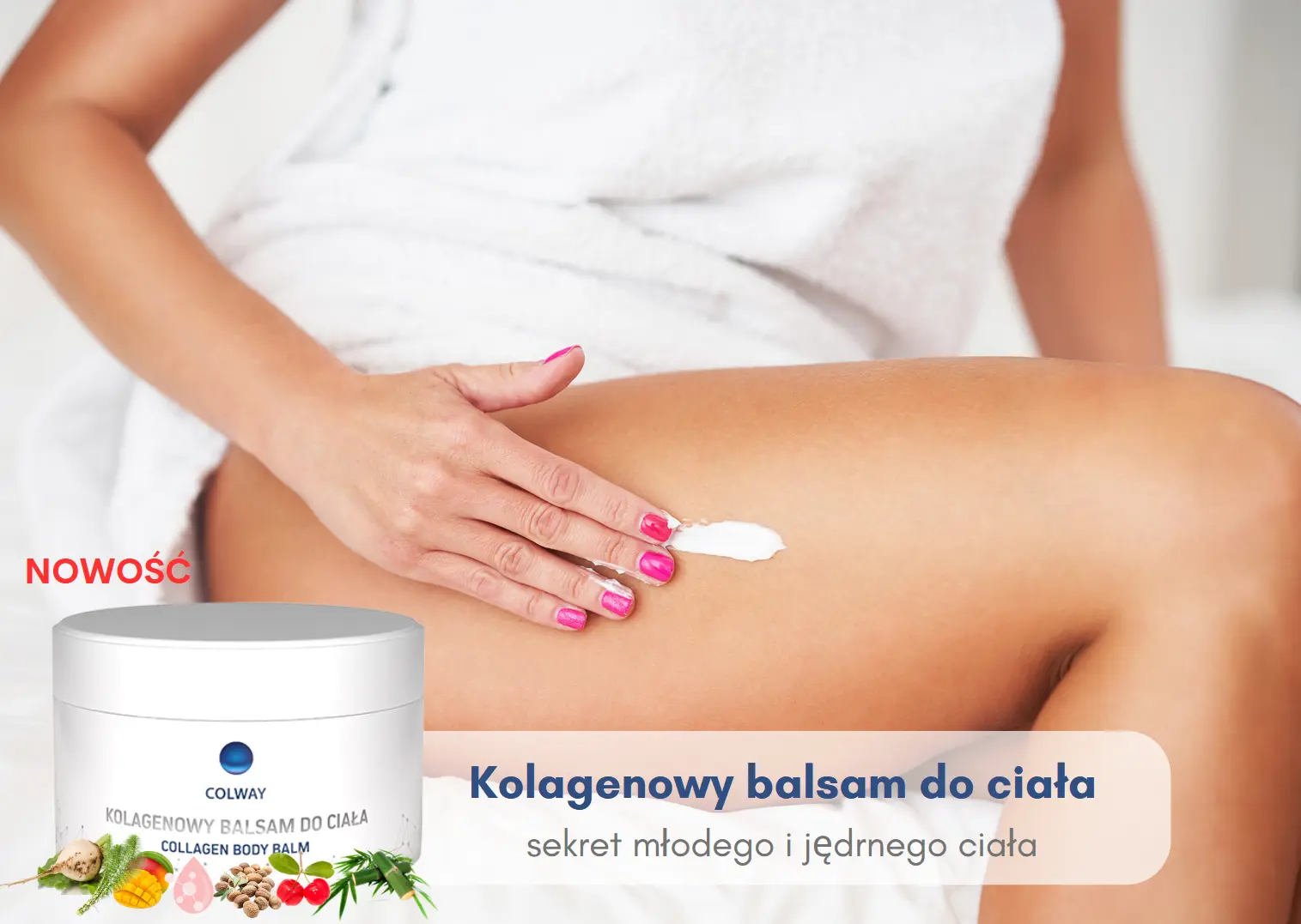 Balsam z kolagenem z noga